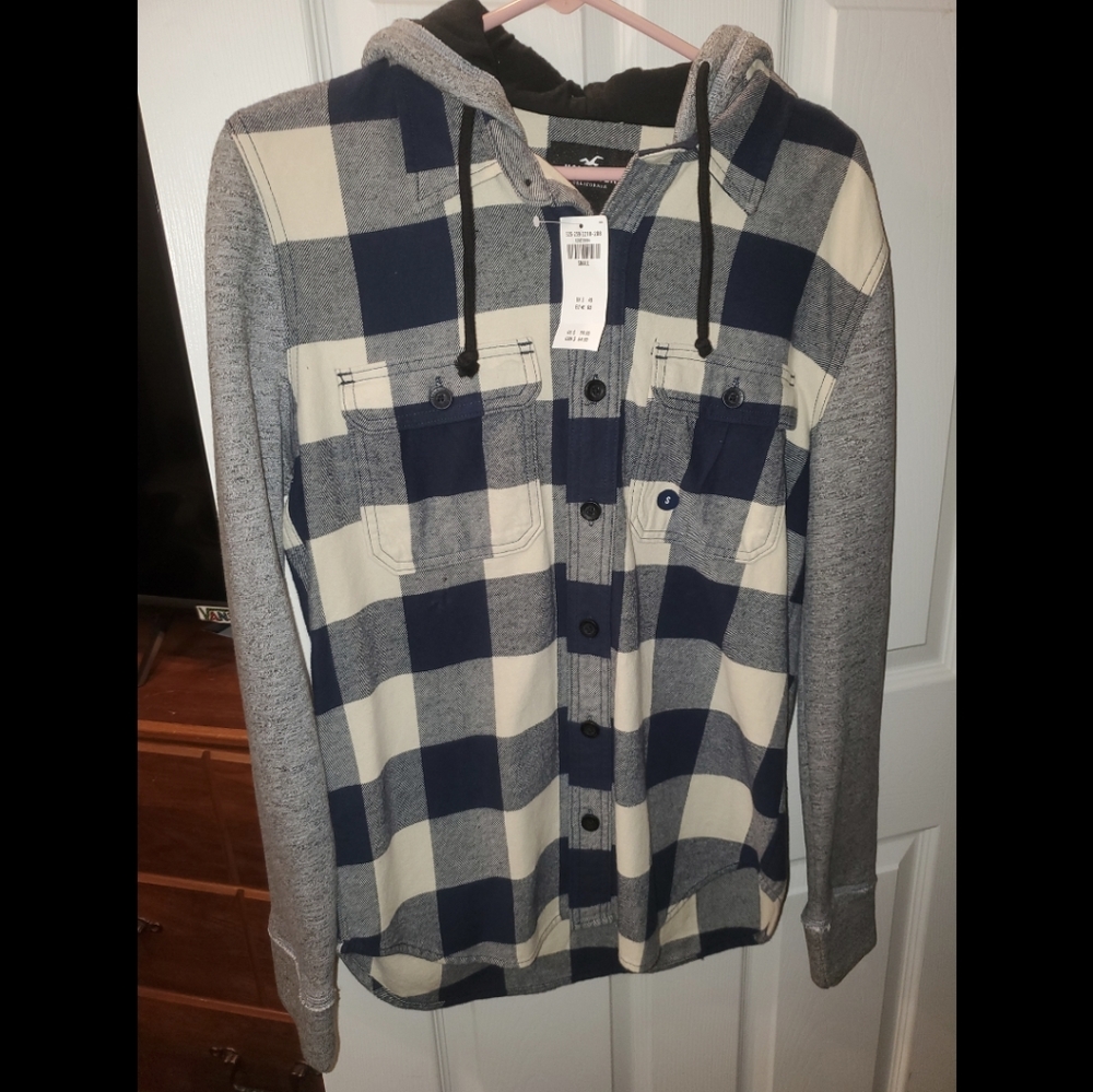 Hooded flannel